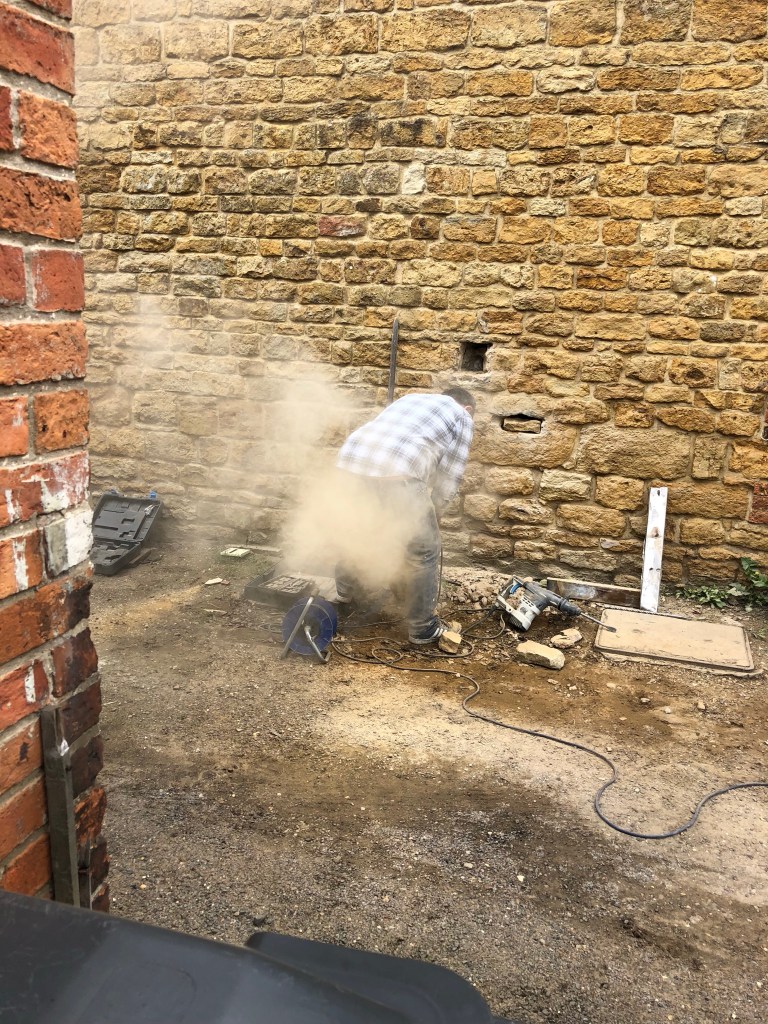 Think he might have a wind problem!